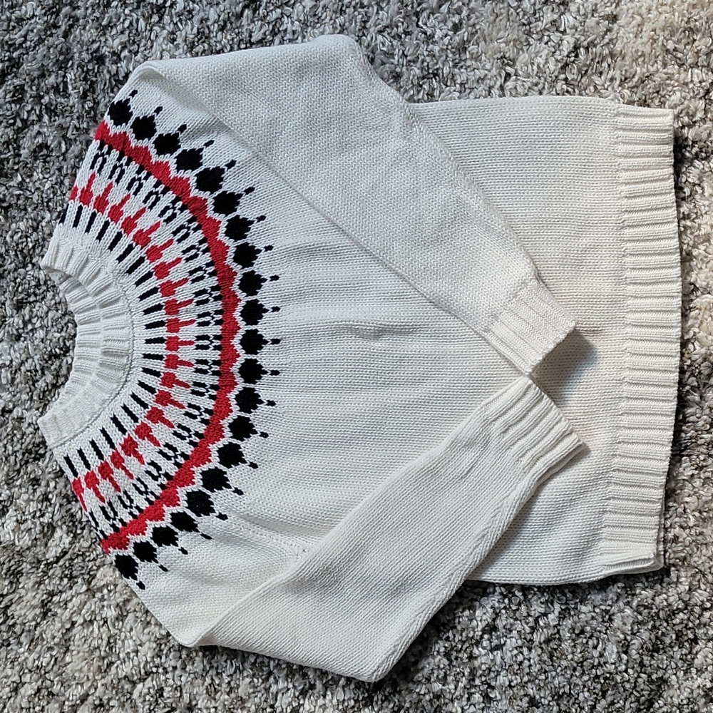 Cotton Fair Isle Sweater